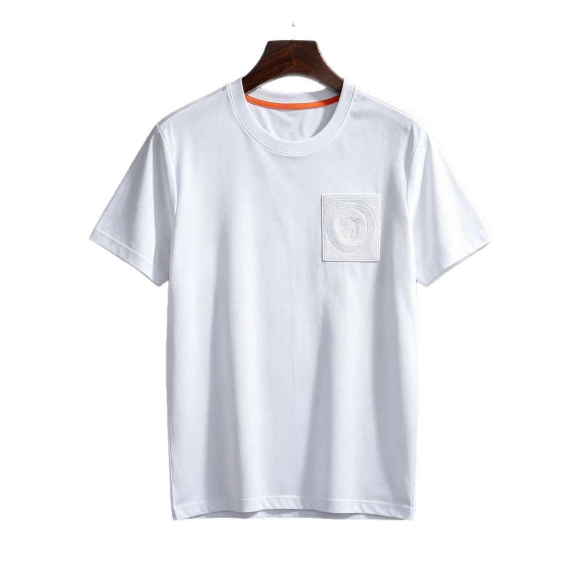 Men's H T-Shirt | Embroidered Short Sleeve