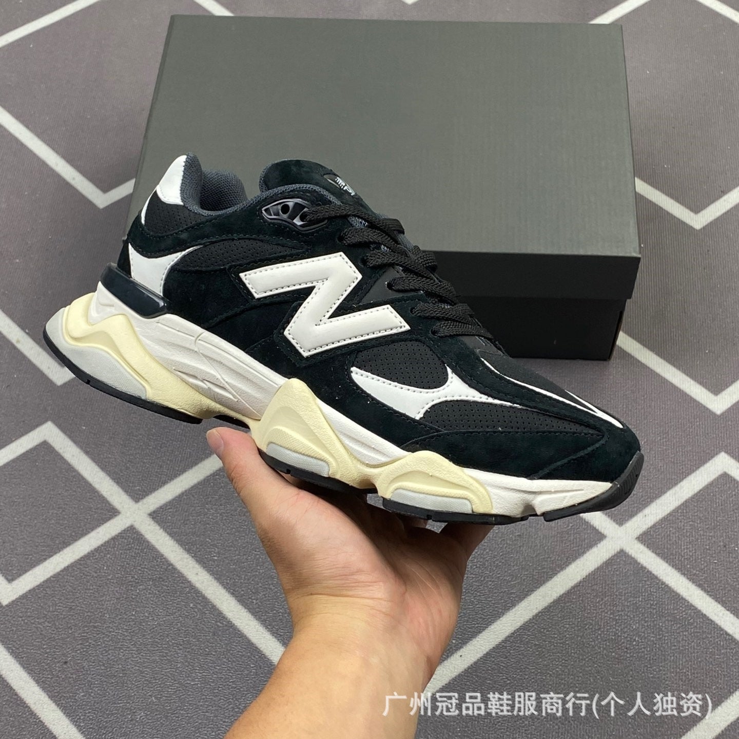 Putian NB9060 Millennium Millennium Elephant Hoof Zapatillas de correr de malla baja y de caña baja para hombre y mujer para zapatillas de papá