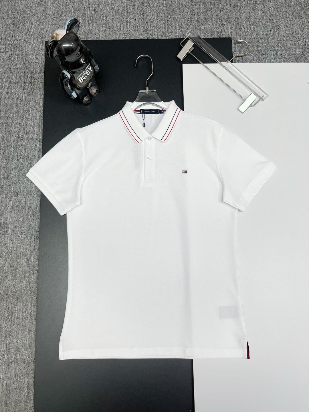 Polo em Algodão Puro para Homem | Manga Curta Business Casual