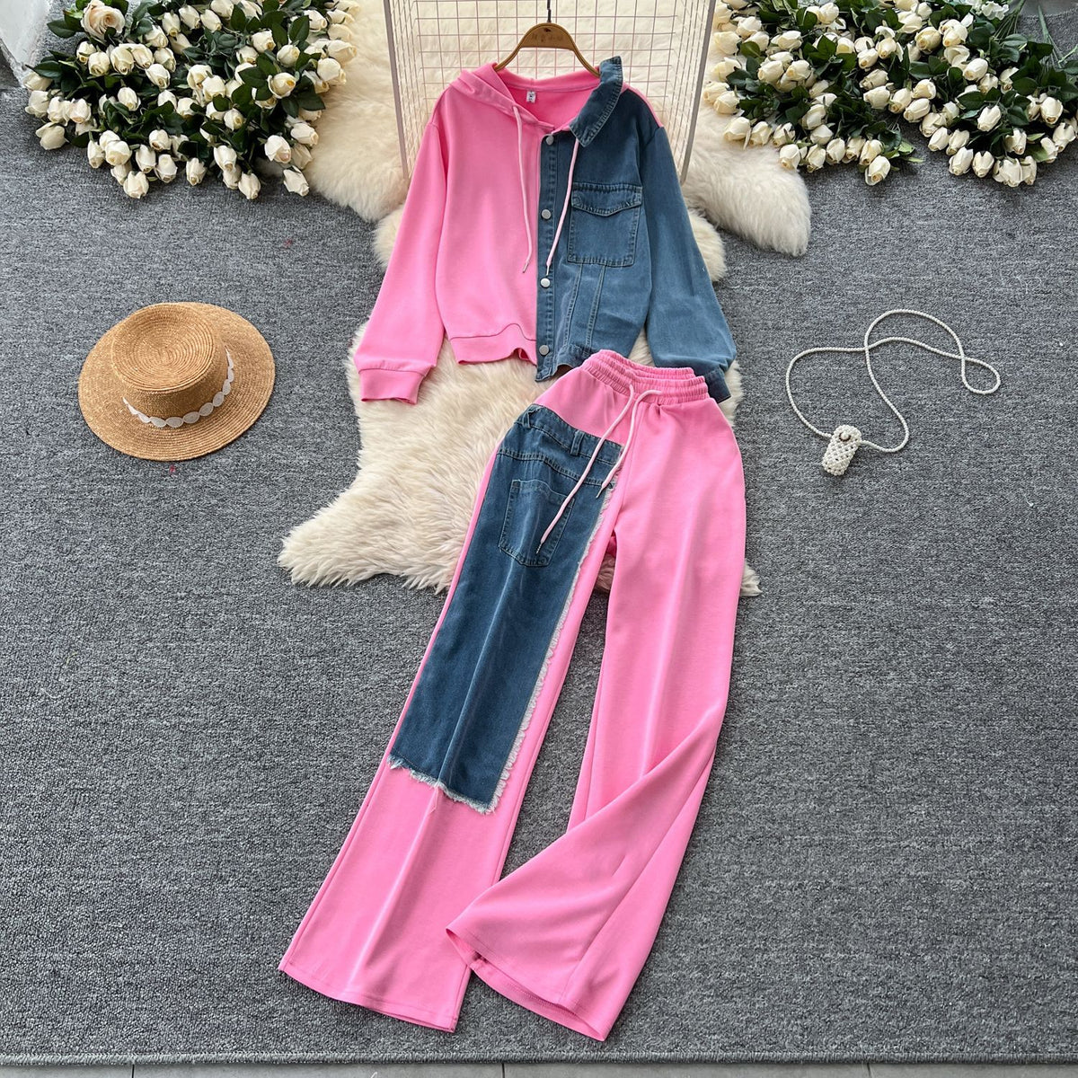 Conjunto Mujer CHN | Capucha Y Vaqueros