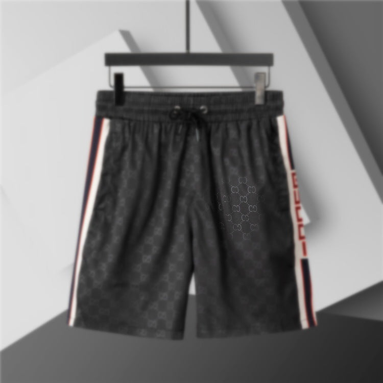 Pantalones Cortos Playa Unisex Letras Secado Rápido | Moda 2025