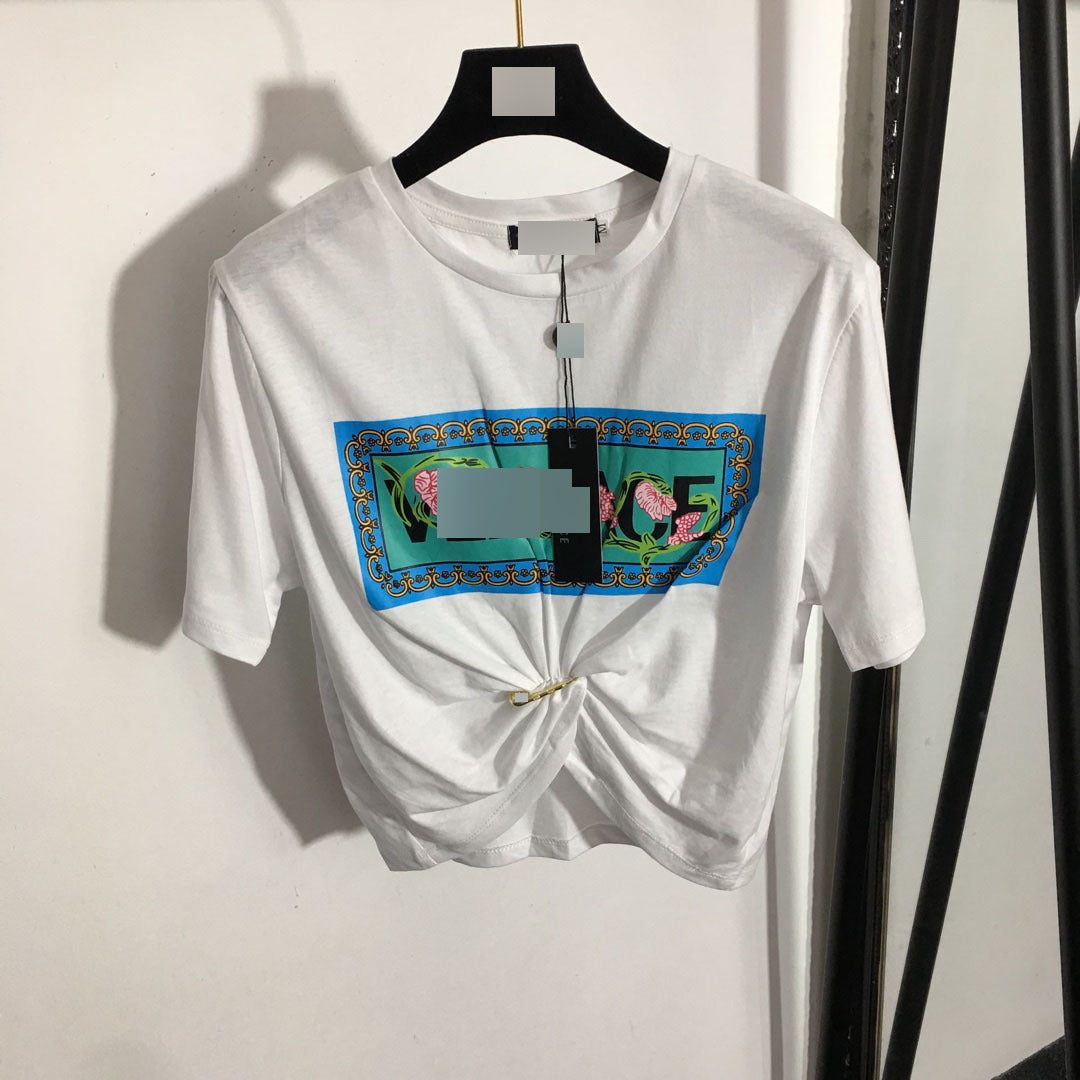 Camiseta Versa ce Corta | Estampado Medusa