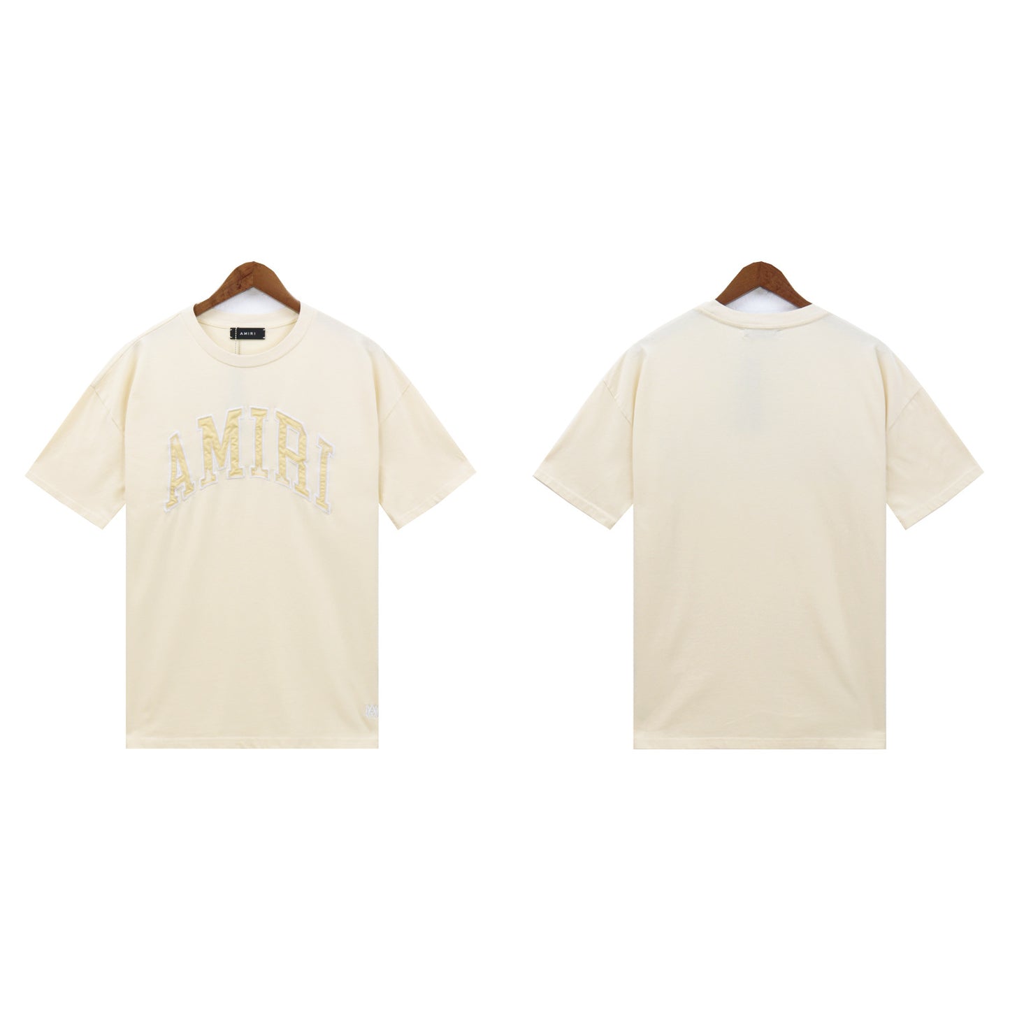 2024 Verano 2024 AM1R1 ICON Letter Totem Letter Totem Pattern Coconut Tree T-shirt Unisex