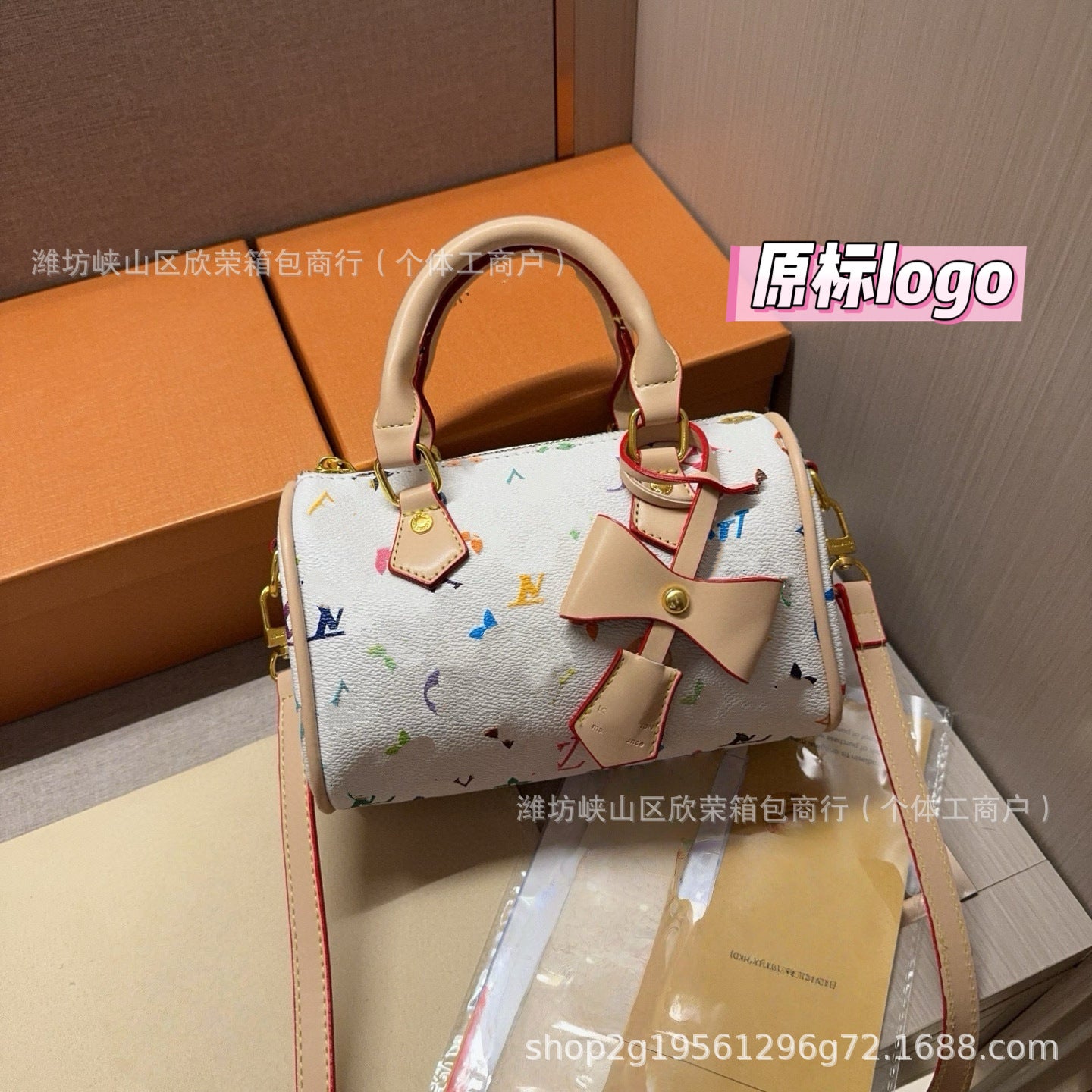 Bolso Boston Mini Monograma Mujer | Bandolera Versátil