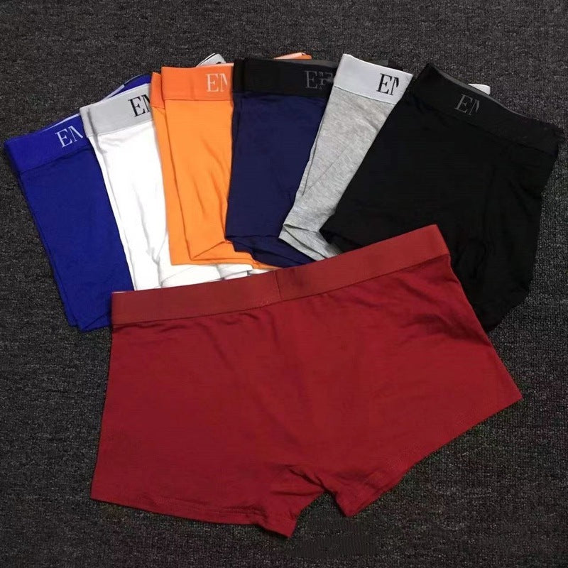 Ropa interior deportiva transpirable para hombre, calzoncillos EA Modal para hombre