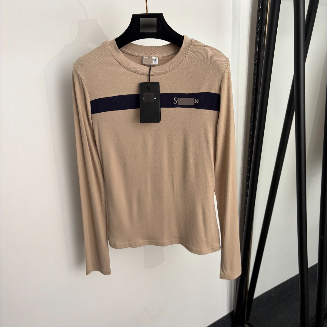 Maglietta Donna SL | Manica Lunga Ricamata