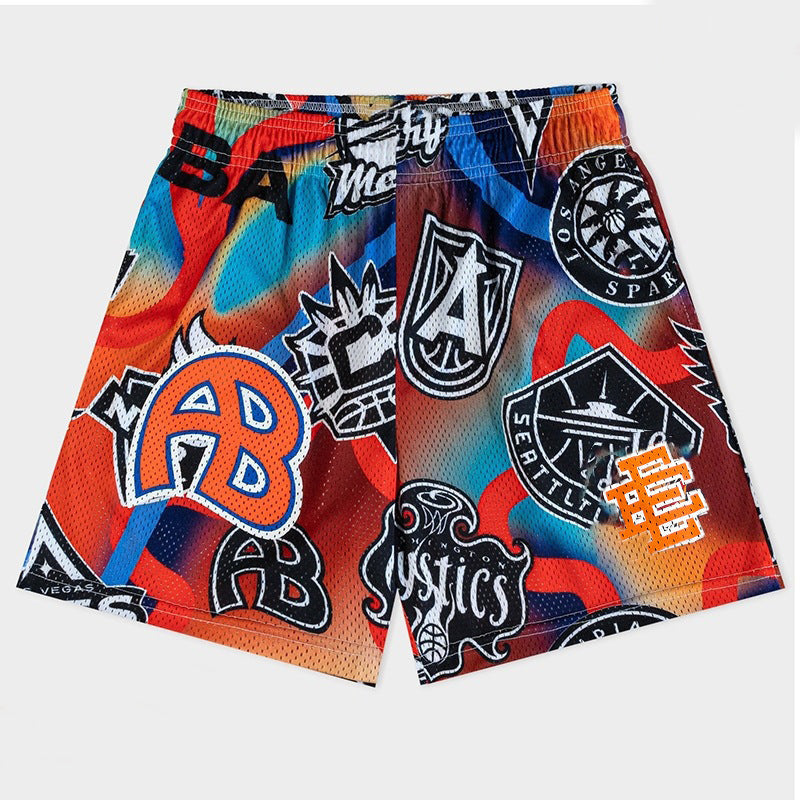 Pantalones deportivos de baloncesto de cuatro puntos de secado rápido de Eric Emanuel EE estadounidenses Eric Emanuel EE