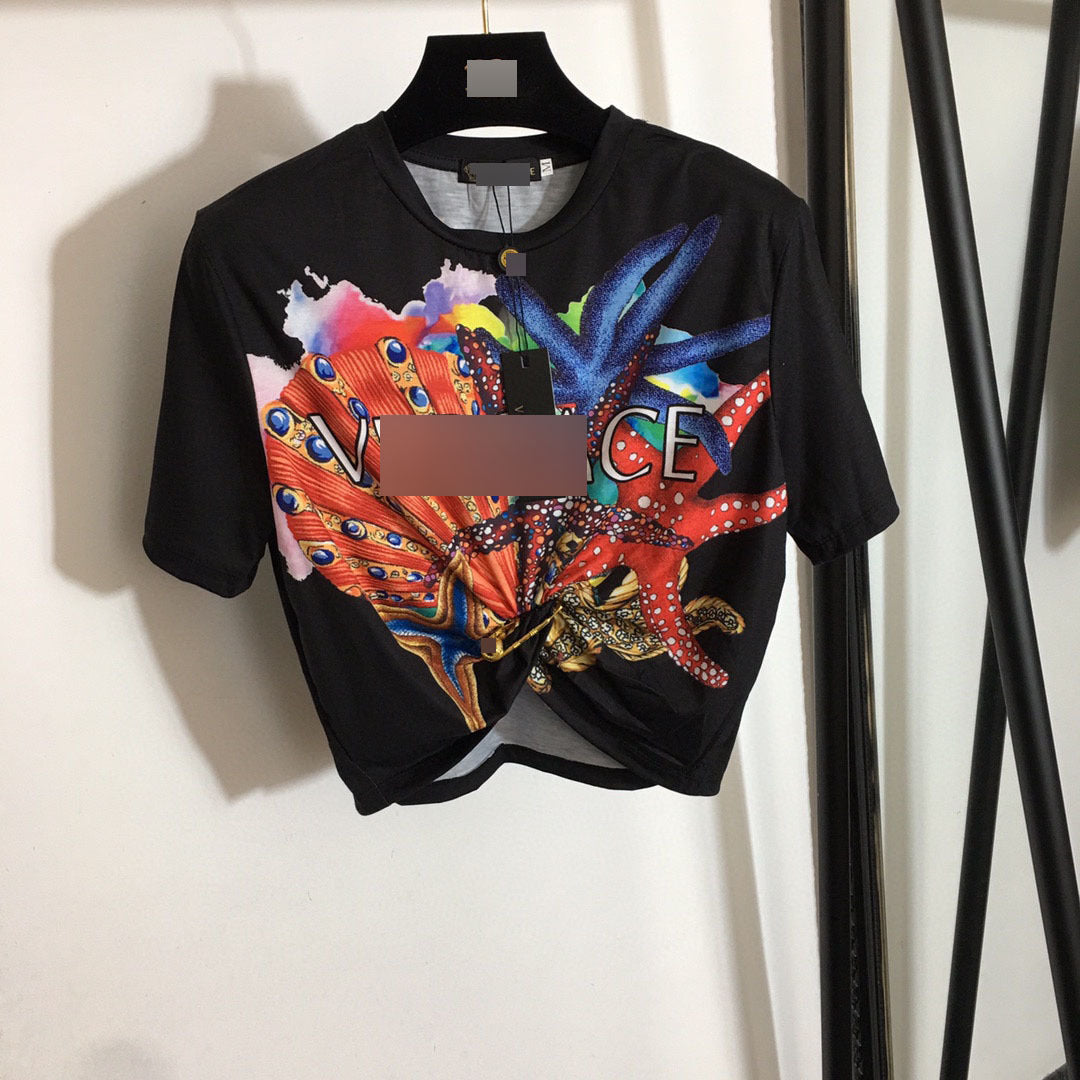 Camiseta Versa ce Corta | Estampado Medusa