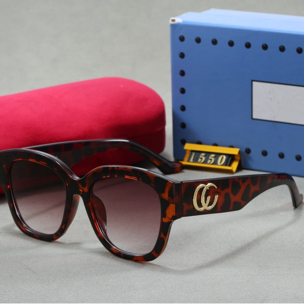 25. Gafas de sol de montura redonda Xiaohongshu para mujer, paneles elegantes de INS europeas y americanas, gafas personalizadas de estilo unisex de moda