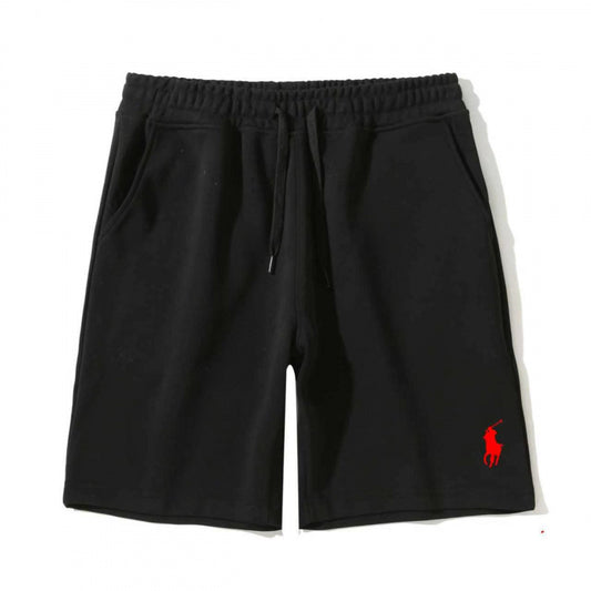 Short en coton Paul pour homme | Sportif décontracté brodé été