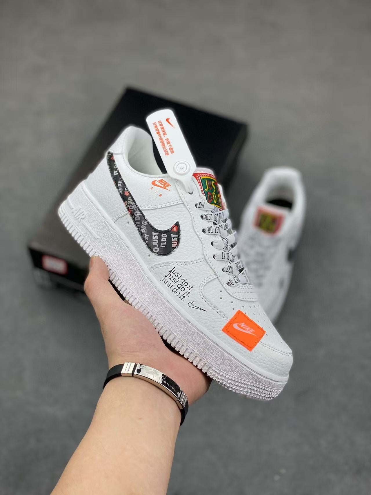 Fábrica de Calzado Putian Ventas Directas AF1 Comercio Exterior Junta de Ocio Zapatos Hombres y Mujeres Zapatos de Campus Zapatos de pareja Zapatos blancos Transfronterizo