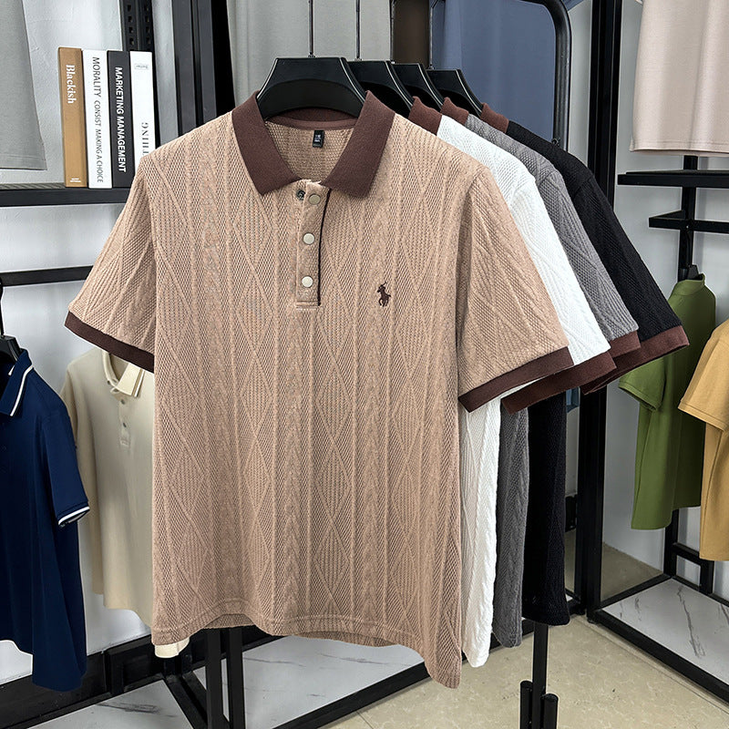 Jersey Bordado Jacquard Hombre - Estilo Elegante