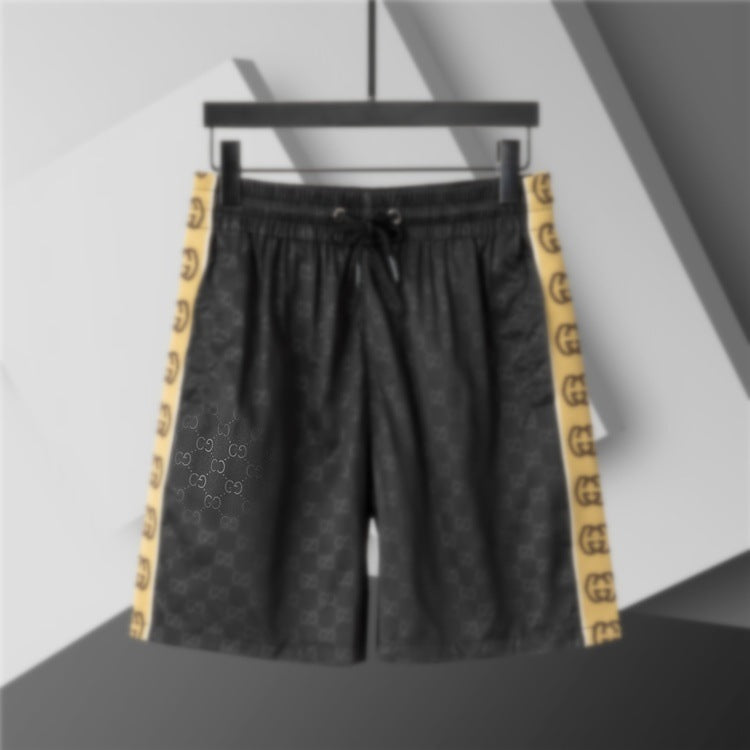 Pantalones Cortos Playa Unisex Letras Secado Rápido | Moda 2025