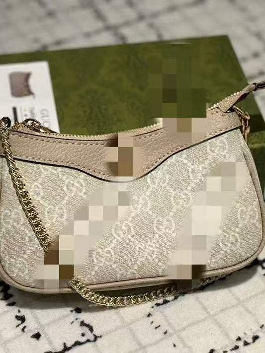 حقيبة يد نسائية صغيرة بسلسلة أوفيديا جي مزدوجة