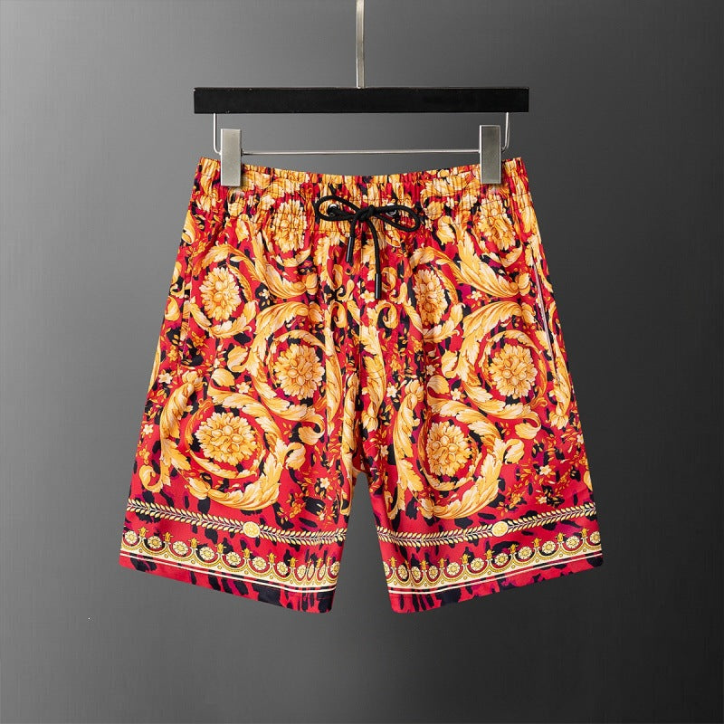 Pantalón deportivo deportivo de cinco puntos transpirable y transpirable de alta calidad y venta transfronteriza de verano de alta calidad y venta caliente