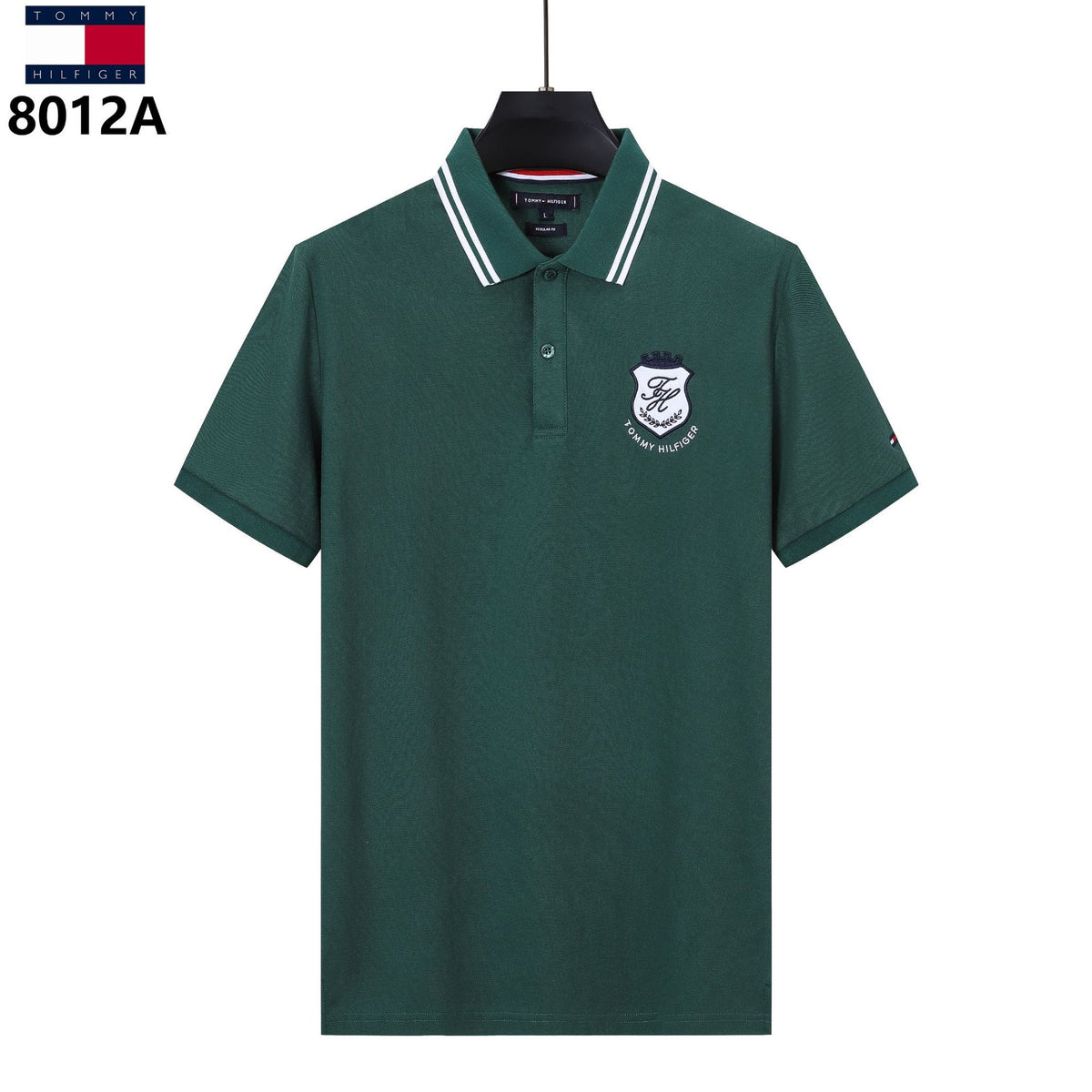 Polo em Algodão Puro para Homem | Manga Curta Business Casual