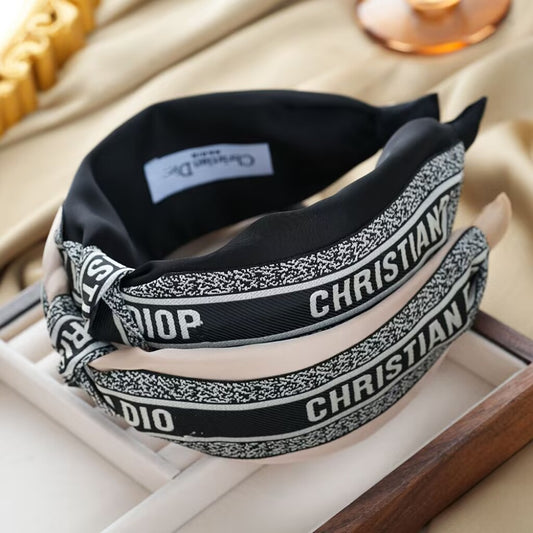 Cinta de Cabeza Mujer Lazo Borde Ancho Alta Gama | LuxuryMarkt