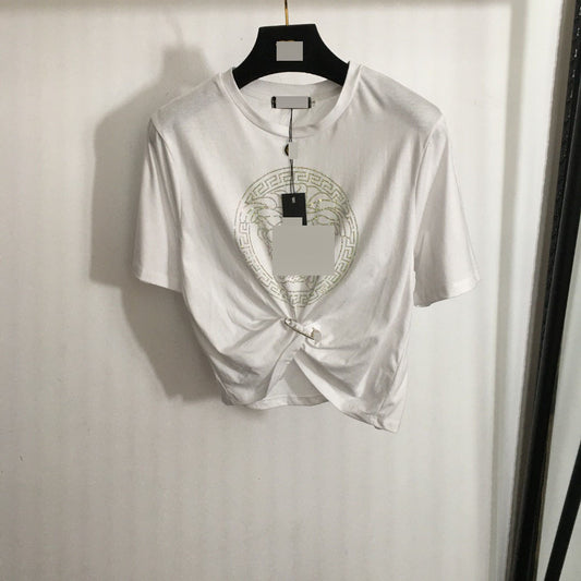 Camiseta Versa ce Corta | Estampado Medusa