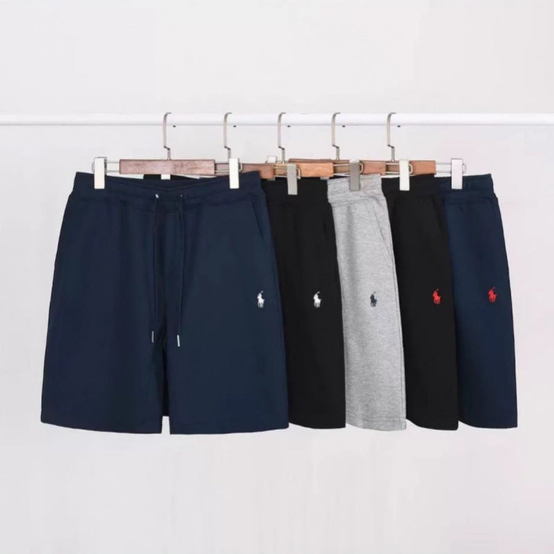Pantalon brodé poney homme | Coton sportif respirant