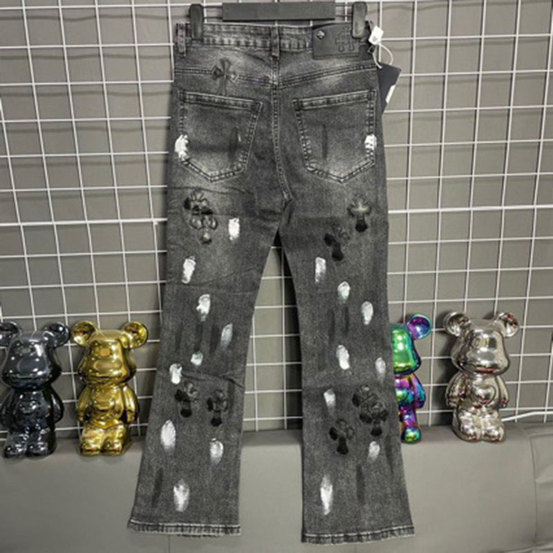 Vintage Cross-Patch Luxury Jeans