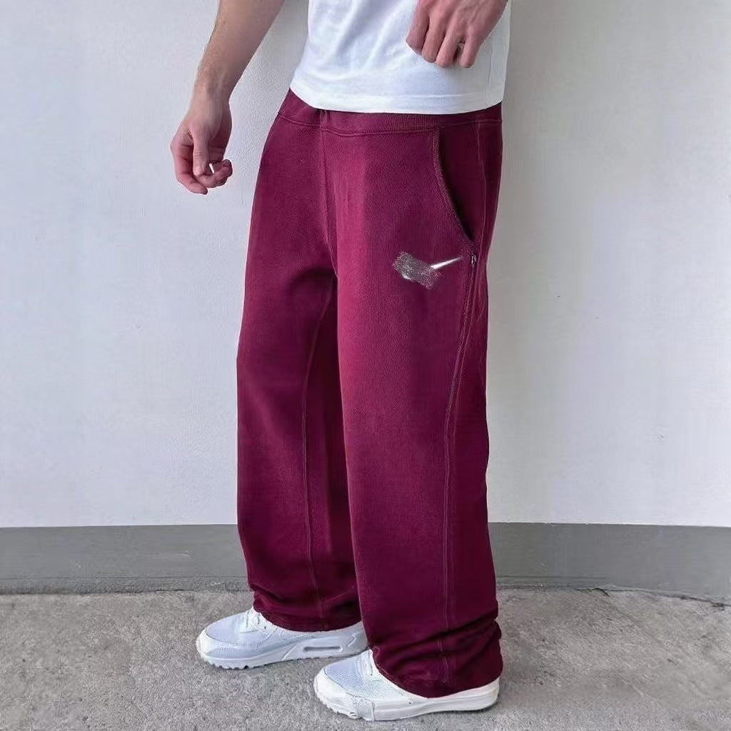 Pantalones Casual Bordados Pareja Unisex | Cómodos y Versátiles