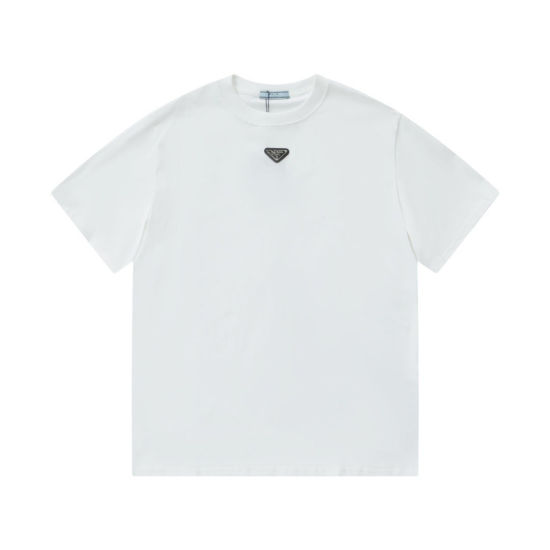 Camiseta Manga Corta Logo Metal Unisex