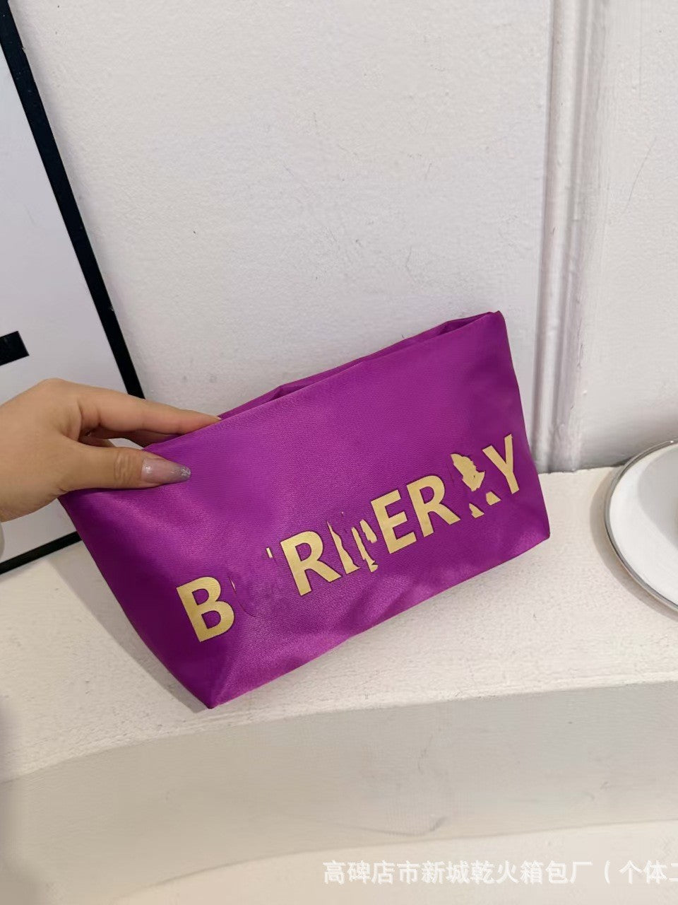 Bolso de Mano Mujer 2025 - Bolsa Maquillaje Gran Capacidad