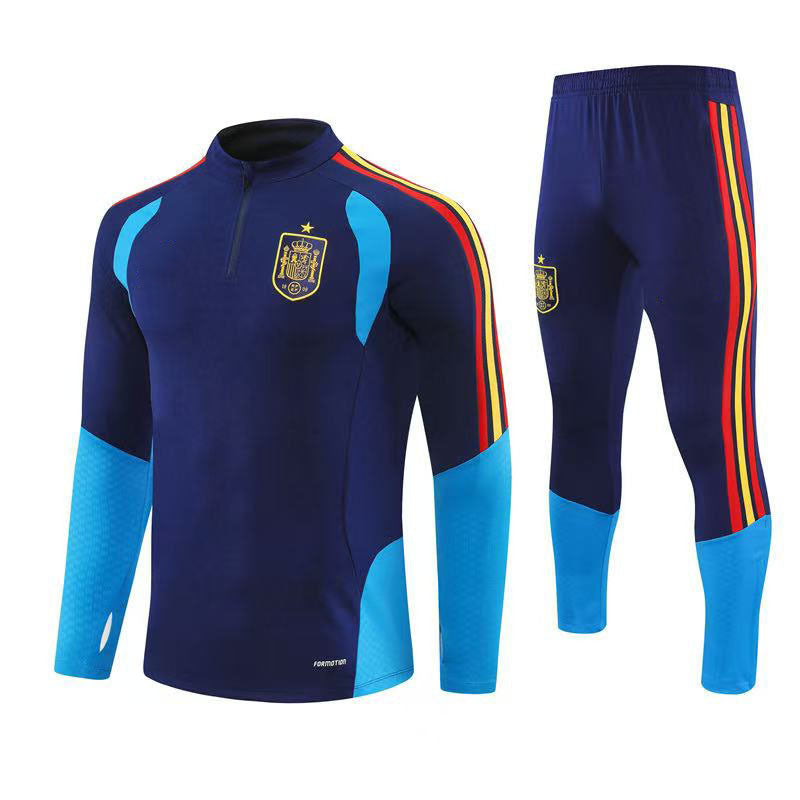 Nuevas equipaciones de fútbol para niños, París, Arsenal, Chelsea, España, Inglaterra, Francia, uniformes de entrenamiento de media tirada