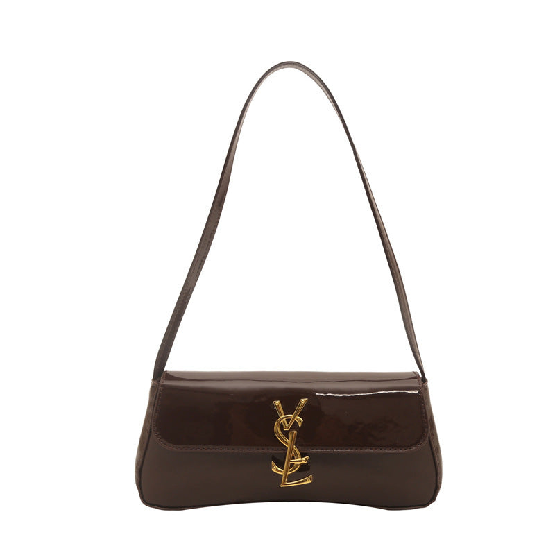YSL レディース スモールバッグ | スクエア型 テクスチャードデザイン | 箱なし