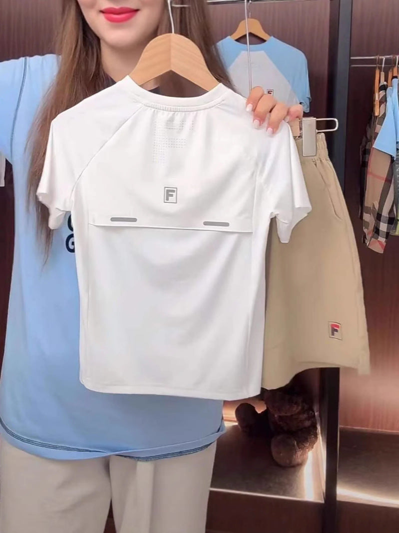 Camiseta Infantil F | Manga Corta Y Secado Rápido