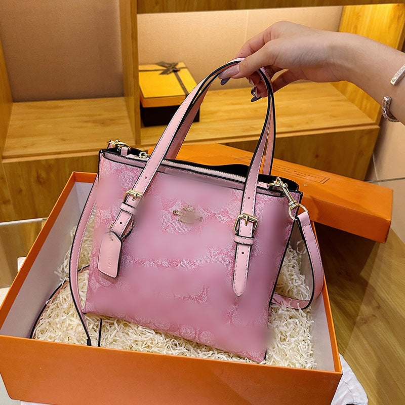 Damen-Tote-Bag Classic Monogram | Umhängetasche mit Kou-Print | Mit Box