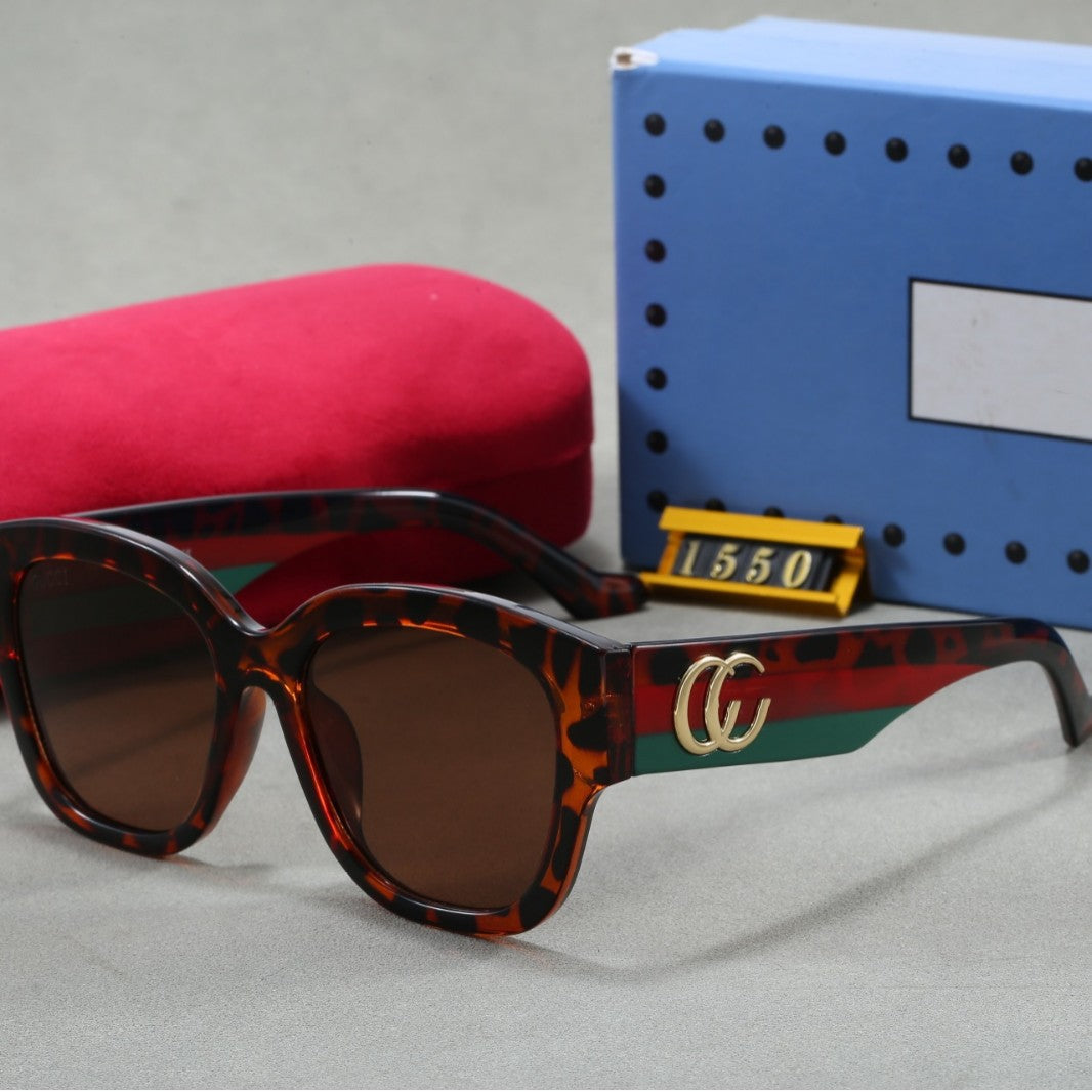 25. Gafas de sol de montura redonda Xiaohongshu para mujer, paneles elegantes de INS europeas y americanas, gafas personalizadas de estilo unisex de moda