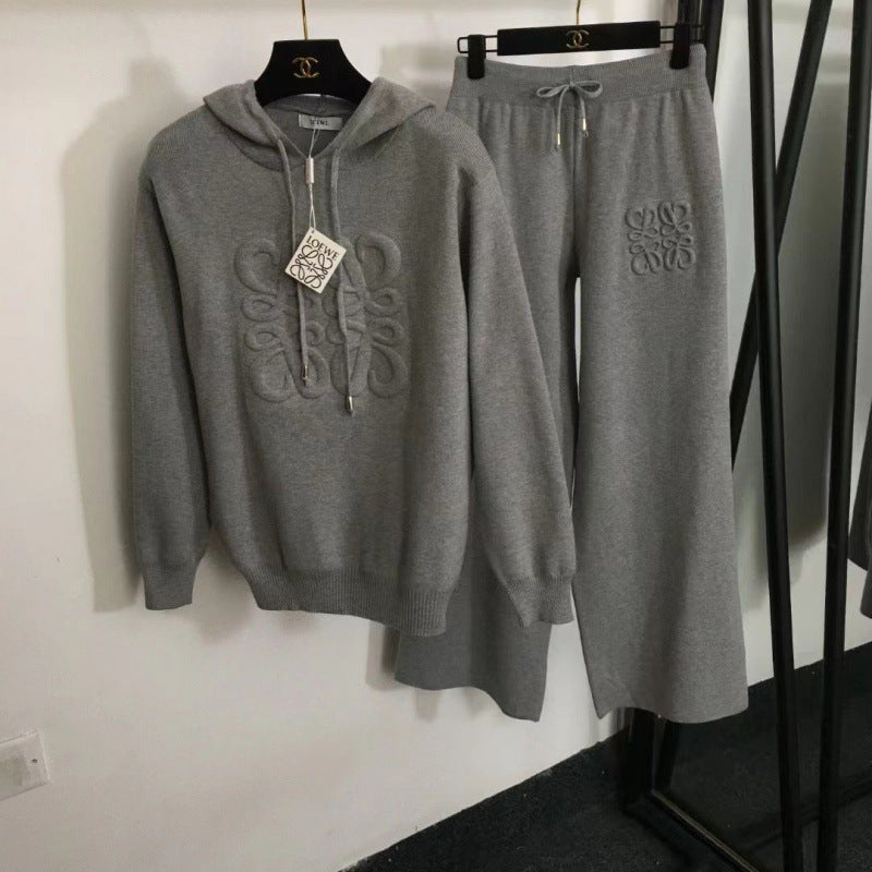 Conjunto Mujer LO | Capucha Y Pantalón Ancho