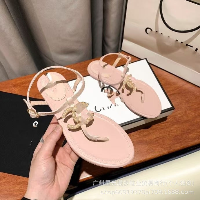 Sandalias Espina de Pez Mujer Lujo 2025