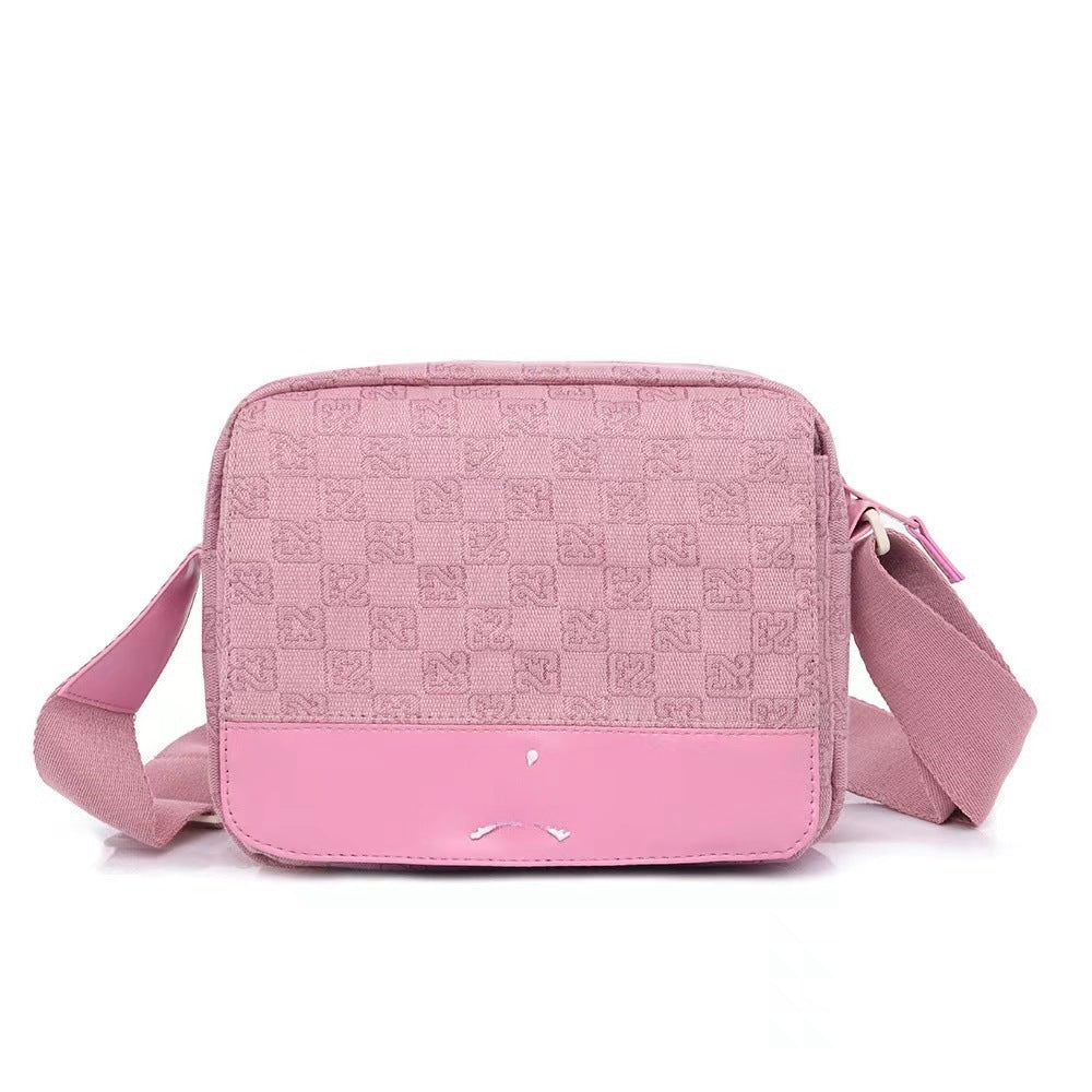 Mochila de letras de cuadros de moda con estampado de tablero de ajedrez, mochila escolar cosida, bolsa de viaje, mochila deportiva de marca de moda a cuadros para hombres y mujeres