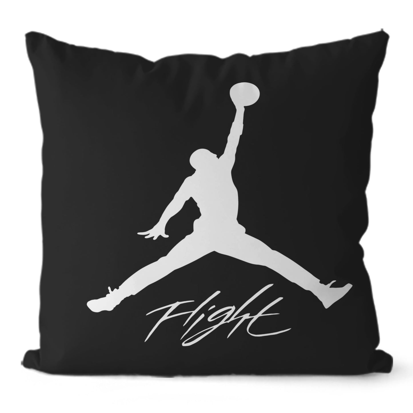 Funda Cojín Letras Marcas Deportivas | Decoración Sofá Salón