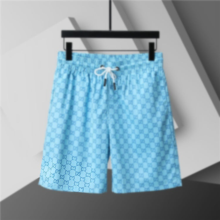 Pantalones Cortos Playa Unisex Letras Secado Rápido | Moda 2025