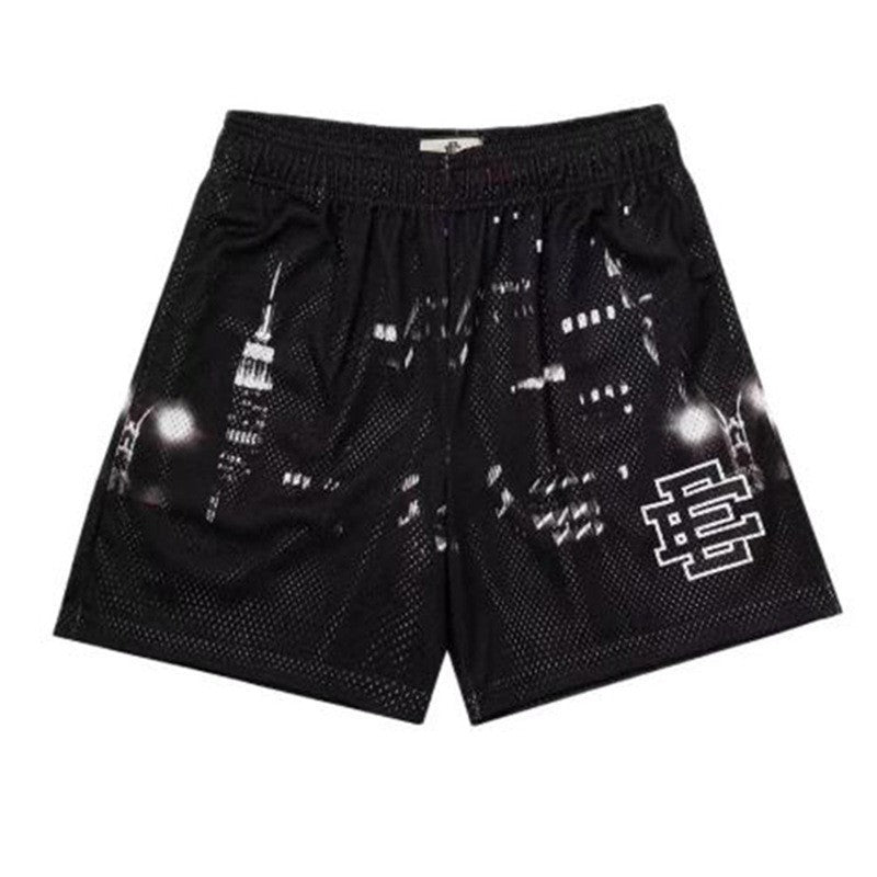 Pantalones Cortos 3D Playa | Malla Deportiva Hombre