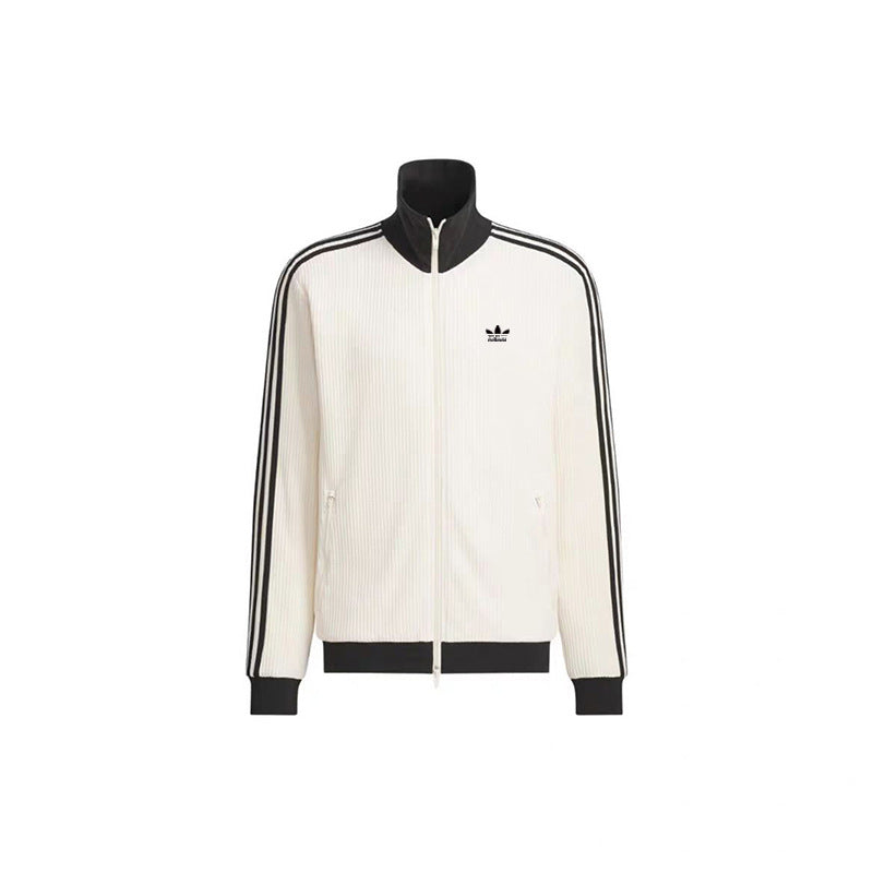 Veste de sport vintage à trèfle gaufré