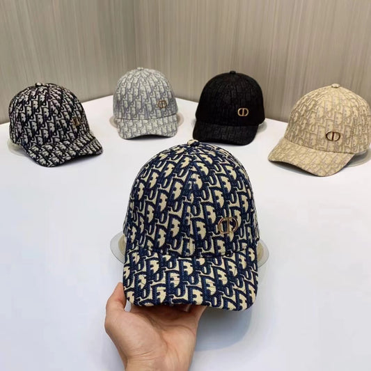 High-End Monogram Duckbill Baseball Cap | Unisex Outdoor