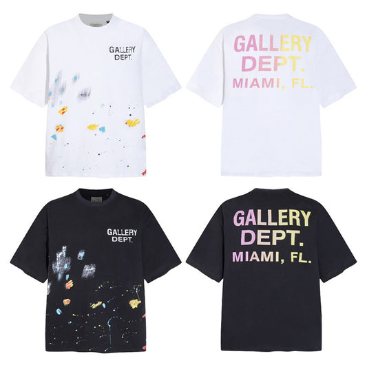 T-shirt stampata a maniche corte da uomo