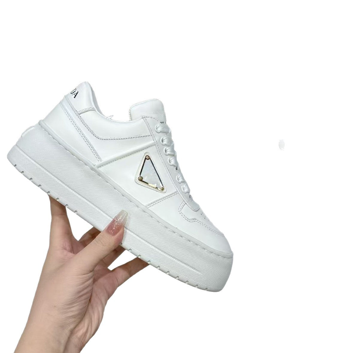 Zapatillas P Blancas Unisex 2026 | Plataforma Casual