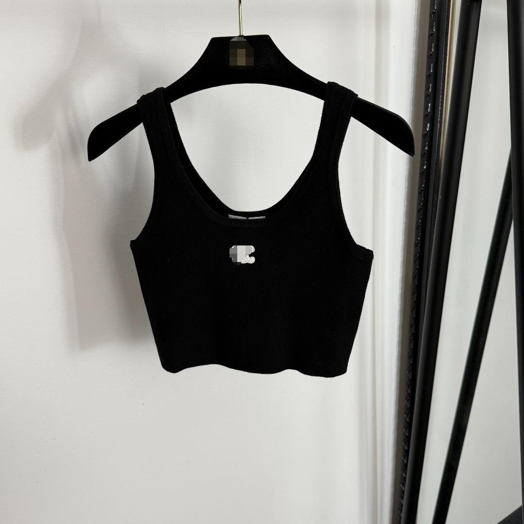 Chaleco camisola de punto tejido 100% lana 100% de lana de verano de alta gama 2025 Nanyou Dopamine Nuevo logo