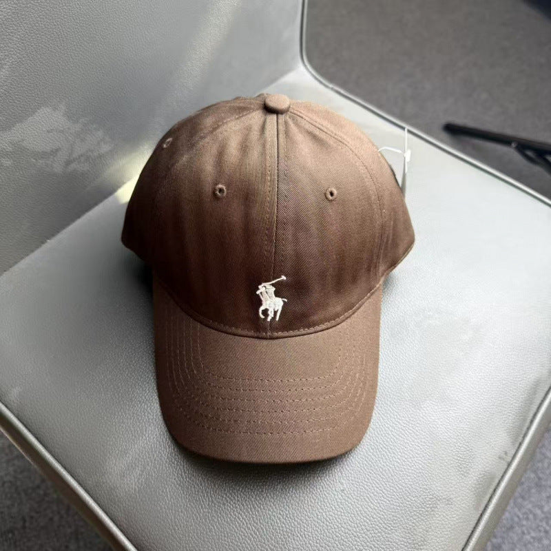 Paul polo con sombrero ruff de verano para mujer, versión coreana de capela blanda, gorra de béisbol para hombres, protector solar de moda lengua de pato cien torres