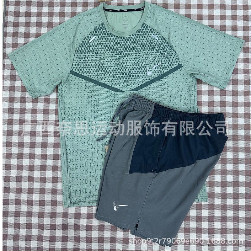 Conjunto Deportivo Hombre Manga Corta | Running Secado Rápido