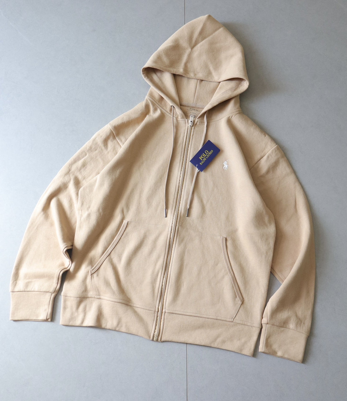Sudadera RL Con Cremallera | Caballo Bordado