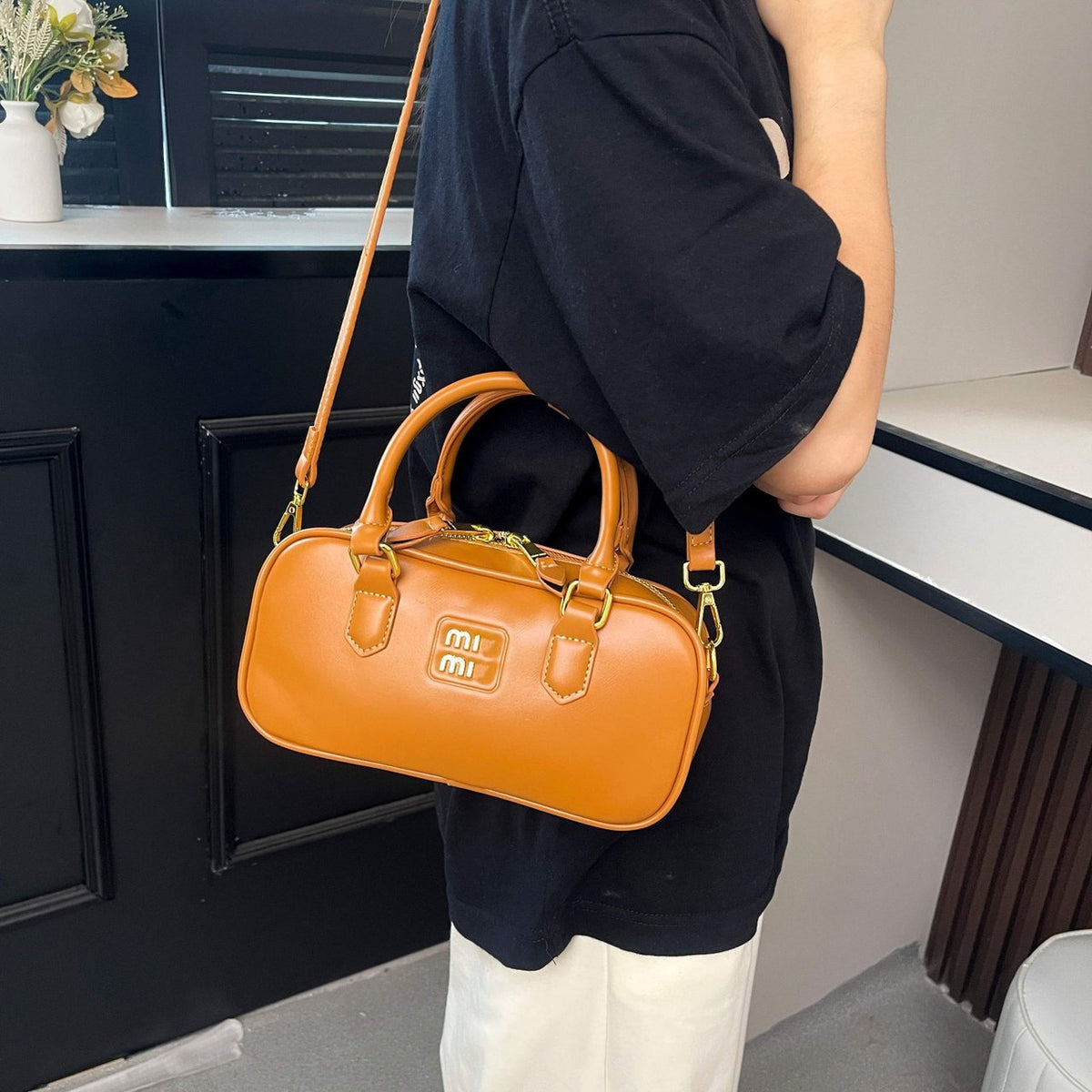 Bolso Bowling MM | Bandolera Mujer | Sin Caja