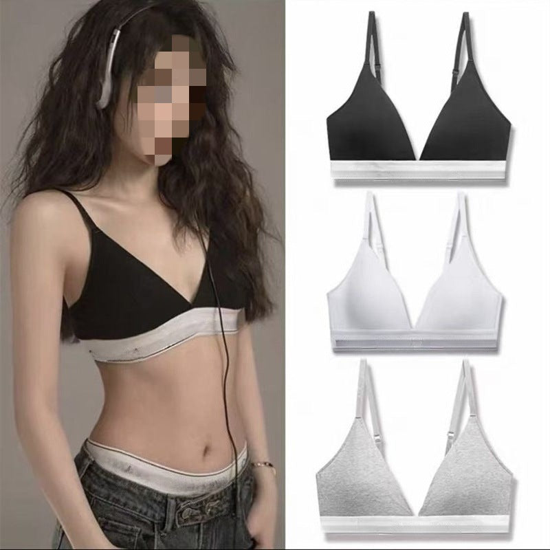 Set de ropa interior de mujer, set original estándar de línea I de UCKO, conjunto de braguitas en forma de U, conjunto de copa triangular transpirable cómodo