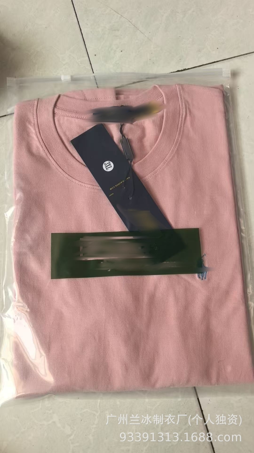 Comercio exterior Paul T-shirt LF Logo de pony bordado de cuello redondo para mujer de manga corta de algodón puro y media manga para hombres, sudadera base versátil tendencia