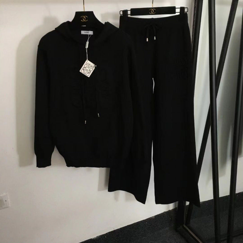 Conjunto Mujer LO | Capucha Y Pantalón Ancho